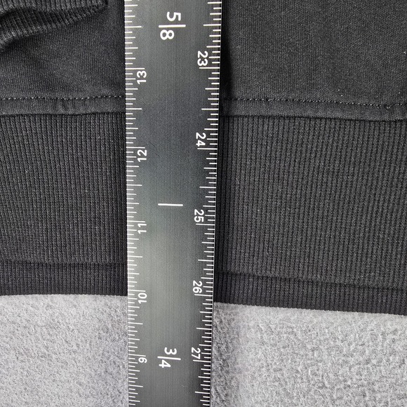 Karl Lagerfeld Paris Sweatshirt Women XL Black Eiffel Tower Paris Ruffle Graphic - Picture 9 of 13